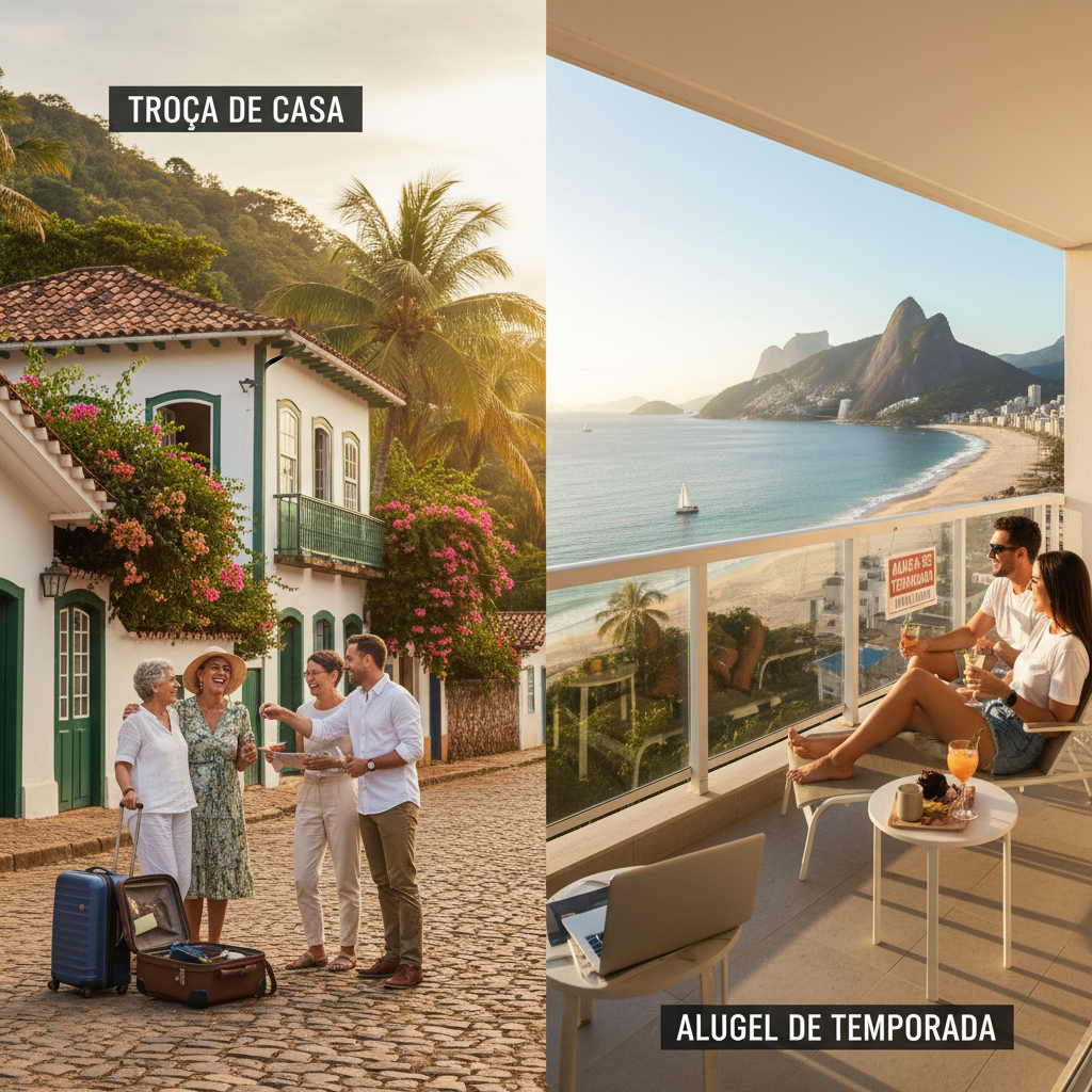 Troca de Casa vs. Aluguel de Temporada: Qual o Melhor para Você?