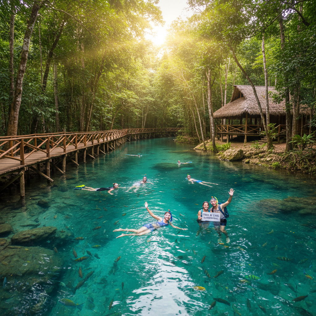 Bonito MS: Ecoturismo e Troca Sustentável de Casas